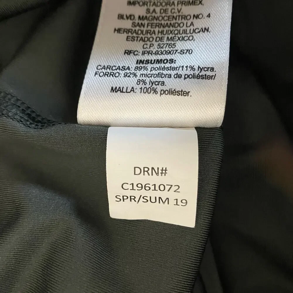 Eddie Bauer Taupe Green Tone Women's Skirt with built in shorts Size 8